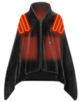 Venustas Heated Throw Blanket With Battery, Portable Shawl, Soft Fleec.... Fixed Price $160.79.