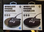 2X Gems Qi Wireless Phone Charger - Black Free S&h Nib. Fixed Price $12.00.