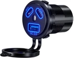 Thlevel 12V Type Usb Outlet Quick Car Charger Socket Dual Port Pack, Blue. Fixed Price $27.73.