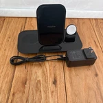 Mophie 3-IN-1 Wireless Charging Stand For Apple Iphone, Airpods/airpods Pro 7.5W. Fixed Price $10.00.