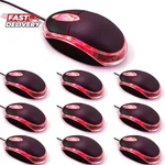 Guiheng 10 Pack Wired Mini Optical Mouse Computer Ergonomic With Usb. Fixed Price $28.26.