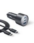 Anker Iphone 17 Usb-c Car Charger, 167.5W Max 3-PORT Small, Gray. Fixed Price $57.71.