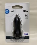 Onn 18W Usb-c Car Charger Power Delivery. Fixed Price $9.50.