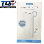 Mycharge 5000MAH Power & Go Bank - White. Fixed Price $13.03.
