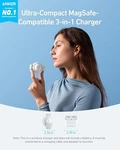 Anker Magsafe Compatible Maggo Ufo 3-IN-1 Charger, Iphone 17 Wireless. Fixed Price $78.69.