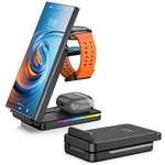 Wireless Charging Station For Samsung, 3 1 Foldable Charger G.... Fixed Price $31.31.