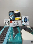 Logitech Keyboard Mouse Accessory Lot MK270 MK520 Creative Read Description. Fixed Price $69.00.