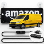 Led Car Sign For Delivery Drivers Bright White Light Only, Usb Powered With. Fixed Price $19.99.