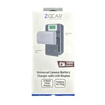 Zgear Universal Camera Battery Charger W/lcd Display New. Fixed Price $8.40.