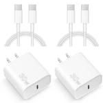 Iphone 17 16 15 Fast Charging 30W Usbc 2-PACK Chargers Block .... Fixed Price $30.53.