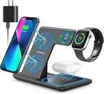 Fast Wireless Charging Station Stand For Iphone 14 13 12 11 10 Xs Airpod. Fixed Price $70.38.