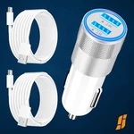 Apple Mfi Certified Iphone 16 Fast Car 2PACK Type-c Cable Titanium White. Fixed Price $10.39.
