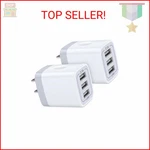 Usb Wall Charger, Hootek 2PACK Plug 3-PORT Charging Station 3.1A Power. Fixed Price $17.50.