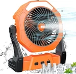 Ausic Portable Misting Fan, Outdoor Fans For Patios With Water Mist, 10000MAH Re. Fixed Price $53.94.