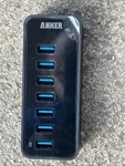 Anker 7 60W Data Hub With Usb 3.0 Ports No Power Cable. Fixed Price $20.00.