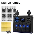 4 Gang Usb Waterproof Led Automotive Toggle Switch Panel Car Marine Boat Rocker. Fixed Price $32.99.