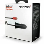 Original Verizon Micro-usb Car Charger W/led For Kyocera Duraxv/xa/xe/pro/hydro. Fixed Price $11.38.