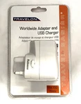 Travelon Worldwide Adapter And Usb Charger Max 750 Watts. Fixed Price $11.95.