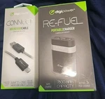 Digipower Re-fuel Portable Charger 7800 Mah Capacity And Micro Usb Cable. Fixed Price $30.00.