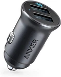 Anker 320 Car Charger 24W Ii Mini Aluminum Alloy Dual Usb A2727 - Grey. Fixed Price $20.45.
