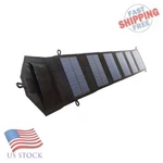 Foldable Solar Panel 18 W 5V High Efficiency Battery Charger Phone. Fixed Price $29.99.