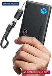 Iniu Portable Charger, Smaller & Lighter 45W Fast Charging With Attached Usb. Fixed Price $35.00.