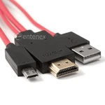 Mhl Micro Usb 11PIN To Hdmi Hdtv Cable Adapter Samsung Galaxy S3 Siii S4 Note 2. Fixed Price $9.99.