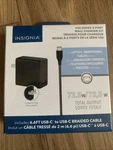 Insignia V20 Series 2-PORT Wall Charger (72.5W) Includes 6FT(2M) Usb-c Cable. Fixed Price $18.25.
