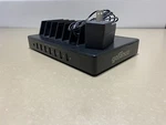 Gofanco 65W 7-PORT Usb Charging Station Hub Dock (black) Simultaneously Charges. Fixed Price $12.50.