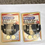 Super-lite 5 Led Visor Clip-lite Light Batteries Included New Box. Fixed Price $20.00.