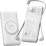 Magnetic 10000MAH Portable Charger For Iwatch & Iphone, 22.5W Usb White. Fixed Price $63.96.