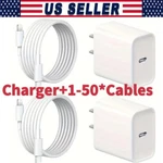 Fast Charger Usb Charging Cable For Iphone 14 13 12 11 Pro Max Xr 8 Ipad Lot. Fixed Price $9.38.