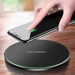 15W Metal Wireless Charger Charging Pad Mat For Apple Iphone 16 14 13 12 Xs 8. Fixed Price $11.89.