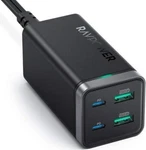 Ravpower Pd Pioneer 65W 4-PORT Desktop Charger Station 2 Usb-c / Usb-a Ports. Fixed Price $26.99.