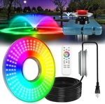 Pond Fountain Aerator Lights, F0 200W Rgbw 20000LM 160LED With. Fixed Price $343.62.