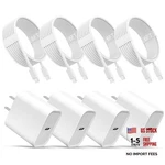 Iphone 17 16 15 Charger, Usb 4-PACK Fast Wall Single Port. Fixed Price $25.62.