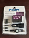 Philips Kit 5 Charging Tips, Mobile, Usb & Home Chargers. Fixed Price $10.00.