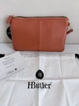 Hbutler Mightypurse Genuine Leather Charging Wristlet Clutch Orange Nwt Charger. Fixed Price $29.99.