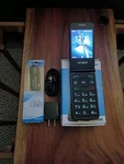 Alcatel Flip Phone Sprint 4044L Black Box Working Order W/ 4GB. Fixed Price $90.00.