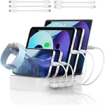 Mstjry Usb Charging Station Multiple Devices 90W 5 Ports Fast Charger. Fixed Price $25.19.