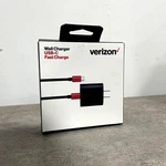 Verizon Usb-c Fast Wall Charger Black/red. Fixed Price $14.95.