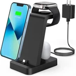 Woruda 3 1 Wireless Fast Charging Dock Station For Iphone - Black. Fixed Price $20.25.