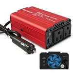 Gongxy Car Power Inverters 350W - 12V Dc To 110V Ac Converter With A.... Fixed Price $30.77.