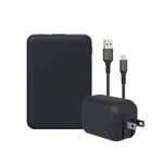 Gems Usb-a To Lighting Charging Gift Set With Power Bank, Cable, Wall Charger. Fixed Price $9.95.