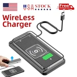 Wireless Car Charger Fast Charging Pad Mat For Iphone Samsung Universal. Fixed Price $12.99.