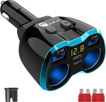 Cigarette Lighter Splitter: Usb 12V Car Charger Adapter Socket Type Multi. Fixed Price $36.99.