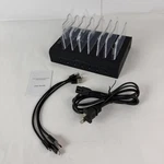 Na 7 Port Usb Charging Stand Black 5V 2.4A Desktop Universal Multi Device Dock. Fixed Price $17.99.