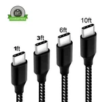Heavy Duty Charging Phone Cable Type-c Usb-c For Samsung Android Lg Charger Lot. Fixed Price $237.88.