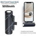5000MAH Ultra-small Battery Charger Travel Power Bank For Apple Iphone 14 13 12. Fixed Price $14.33.