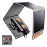 Upgraded Tiny Solar Charger Bigblue 14W Sunpower Panels With Usba PORT5.... Fixed Price $64.93.